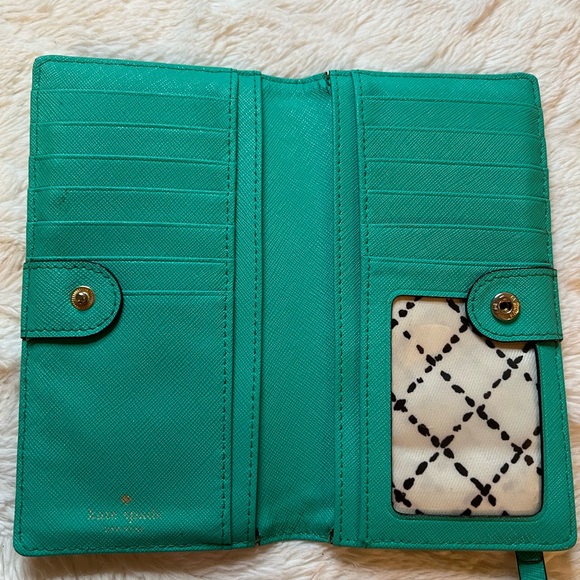 Kate Spade Turquoise Wallet - Picture 4 of 8